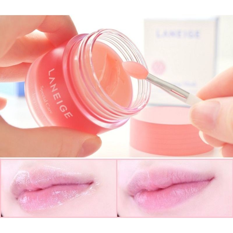 Mặt nạ môi laneige 3g / 20g Tẩy tế bào chết cho môi, Dưỡng ẩm, Phục hồi chống nứt nẻ môi
