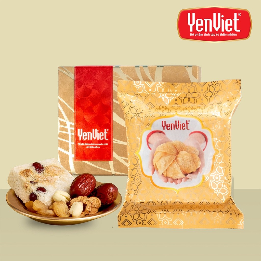 Chè Tổ Yến Táo Đỏ, Hạt Sen, Long Nhãn Sấy Thăng Hoa