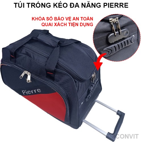Túi xách tay kéo đa năng tiện dụng Pierre 2024